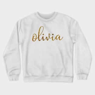 Gold & Pink Olivia Crewneck Sweatshirt